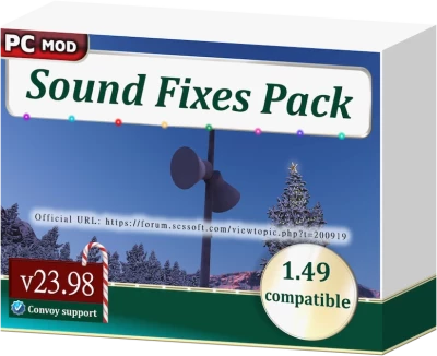 ETS2 Sound Fixes Pack v23.98
