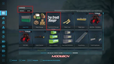 Tree Growth Manager VERSIÓN EN ESPAÑOL V1.1.1.0