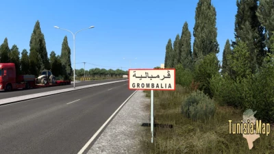 Tunisia Map v1.2 For ETS2 Version 1.49