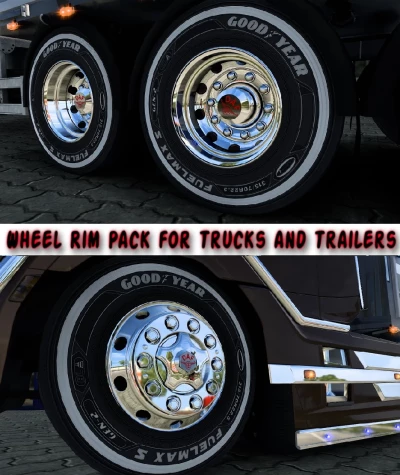 Wheel Rim Pack for Trucks and Trailers 1.48 – 1.49
