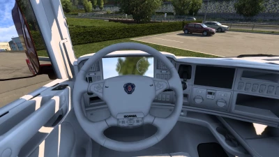 White Interior for Scania R 2009 1.49