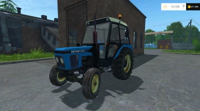 ZETOR 7011 2WD FL NEW BLUE V1.0