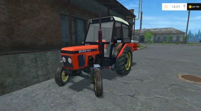 ZETOR 7211 2WD OLD RED CABINE V1.0