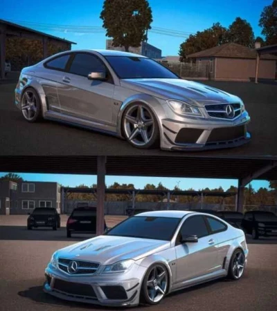 [ATS] Mercedes-Benz C63 W204 AMG v1.0 - 1.46
