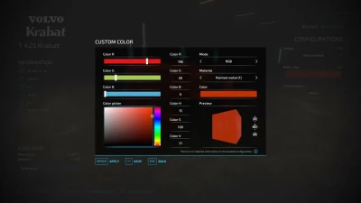 Color Configurator v1.2.0.0