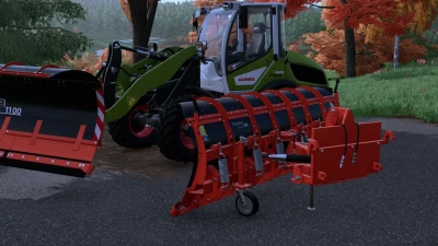 Front loader snow plow Bema 1100 v1.0.0.0