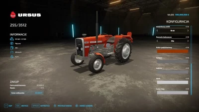 FS22 URSUS 3513 & MF255 v1.0.0.0
