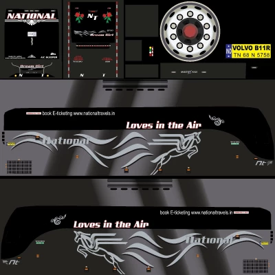 Hino Ak1J Capsul Body Bus Mod with Bd Skin 1.27 & 1.28