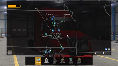 New Truckers Map v1.4