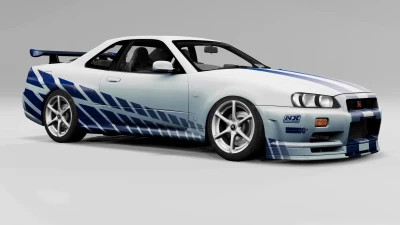 Nissan Skyline GT-R R34 V-Spec v1.0