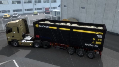 SAMRO NYYLCON OPENTOP TRAILER FIXED 1.46.x