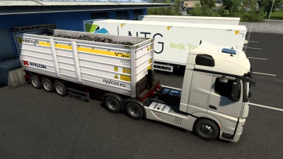 SAMRO NYYLCON OPENTOP TRAILER FIXED 1.46.x
