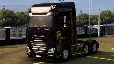 SKIN DAF XF EURO 6 UPS BY RODONITCHO MODS 1.0 1.40 1.46
