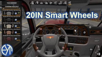 Smart 20IN Steering Wheels v1.46