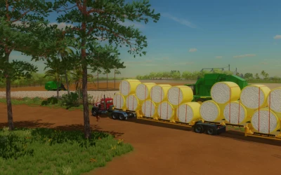 Trailer Bi-train Cotton Bales Autoload v1.0.0.0