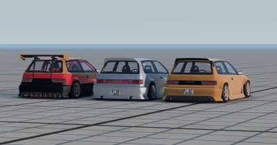 Type-F Widebodykit for Ibishu Covet v1.1