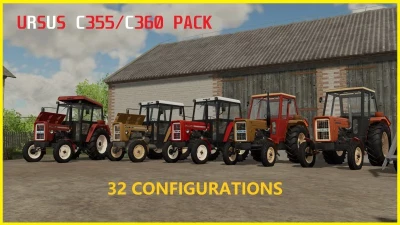 Ursus C355M/C355/C360 PACK v1.0.0.0