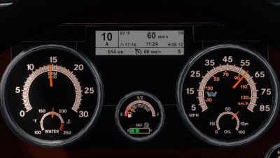 Western Star 5700XE Improved Dashboard v1.0 1.46