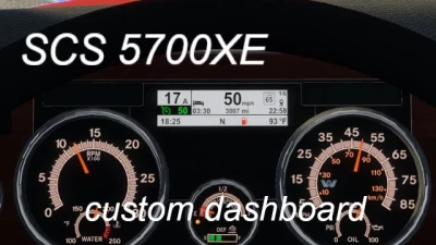 Westernstar 5700xe Custom Dashboard v1.0