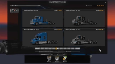 Westernstar 5700xe Daycab long chassis v1.0