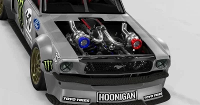 1965 Ford Mustang Hoonicorn v2.0
