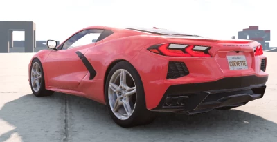 2020 Chevy Corvette with Z06 parts v1.1