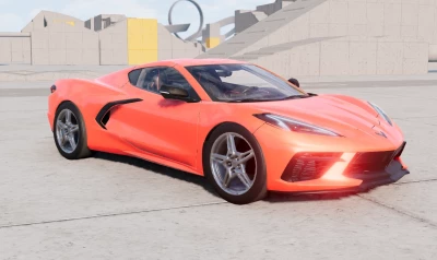 2020 Chevy Corvette with Z06 parts v1.1