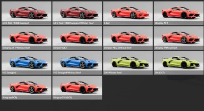 2020 Chevy Corvette with Z06 parts v1.1