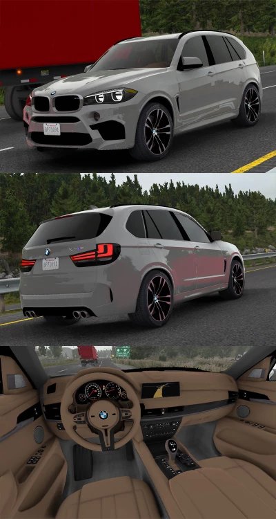 [ATS] BMW X5M F85 v2.1 1.47
