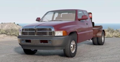 Dodge Ram 2500 4x2 Club Cab Flatbed Truck 2001 v1.0