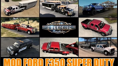 Ford F350 Super Duty + Trailers v1.0 1.46.x