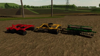 Hydraulic Harrow MF 32 Disks v1.0.0.0