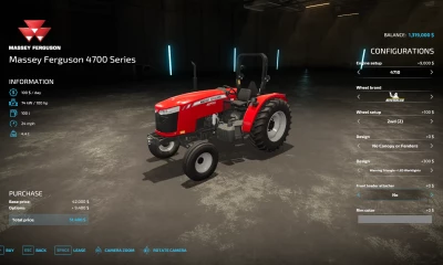 Massey Ferguson 4700 Global Series v1.0.0.0