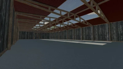 Pack Of Five Rustic Machine Sheds v1.1.0.0