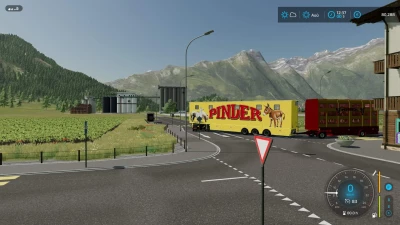 Remorque betaillere animaux cirque v1.0.0.0