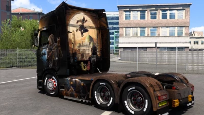Scania Assassin's Creed Mirage Skin 1.46