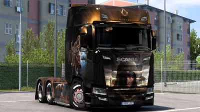 Scania Assassin's Creed Mirage Skin 1.46