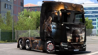 Scania Assassin's Creed Mirage Skin 1.46