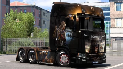 Scania Assassin's Creed Mirage Skin 1.46