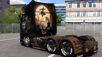 Scania Assassin's Creed Mirage Skin 1.46
