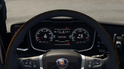 SCANIA logo for Scania NG Improved Dashboard v1.1