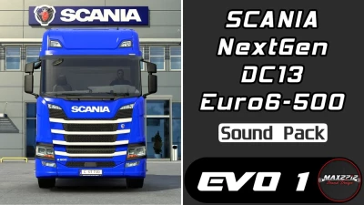 SCANIA NextGen 500 DC13 Sound Pack v1.46