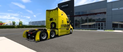 Yellow Cascadia 72 RR cab 1.47