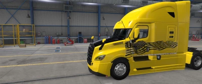 Yellow Cascadia 72 RR cab 1.47