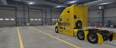 Yellow Cascadia 72 RR cab 1.47