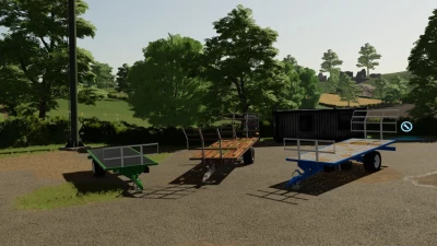20 Foot Bale Trailer v1.0.0.0