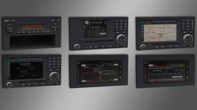 Actros Plus MP4 Cabin Overhaul v1.1.7 1.47