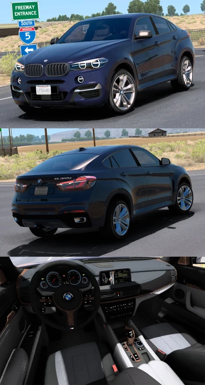 [ATS] BMW X6 M50d F16 v2.7 1.47