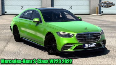 [ATS] Mercedes-Benz S-Class W223 2022 Body Kit Pack v1.0 1.47.x