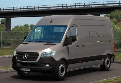 [ATS] Mercedes Benz Sprinter 2019 + Interior v2.0 1.47